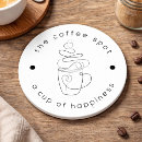 Recherche de grain café de dessous de verres Espresso