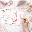 Recherche de lapin rose invitations Typographie script