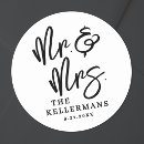 Recherche de monsieur autocollants Jeunes mariés