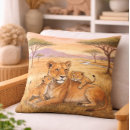 Recherche de lion coussins Contenu génératif