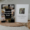 Recherche de nouveau grand père vœux cartes Noir et blanc
