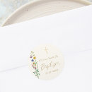 Recherche de fleur simple autocollants Aquarelle