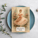 Recherche de ballerine vintage vœux cartes Floral