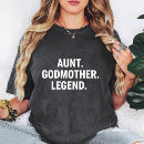 Recherche de pour la marraine tshirts Tante