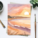 Recherche de belle plage cartes postales Peinture