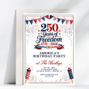 Recherche de america invitations Rouge blanc bleu