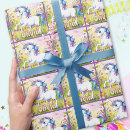 Recherche de licorne magique papier cadeau Fantaisiste