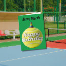 Recherche de tennis anniversaire cartes Balle