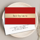 Recherche de rouge or cartes visite Moderne