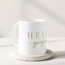 Recherche de bonjour magnifique café tasses Moderne