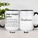Recherche de policiers tasses Militaires