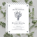 Recherche de lunch bridal shower invitations Minimaliste