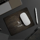Recherche de bois foncé tapis souris Grain de bois