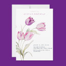 Recherche de rose lilas invitations Élégant floral