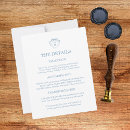 Recherche de sinueux invitations Bleu et blanc