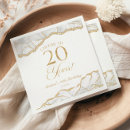 Recherche de 20 ans serviettes Fête d'anniversaire