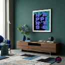 Recherche de motif abstrait posters Unique