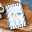Recherche de denim baby shower invitations Pour enfants