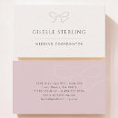 Recherche de coordonnateur mariage cartes visite Pour tous