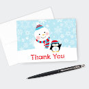 Recherche de bonhomme neige remerciements cartes Fête d'anniversaire
