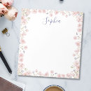 Recherche de fleur rose blocsnotes Pour enfants