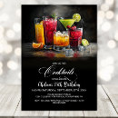 Recherche de cocktail coloré invitations Martini
