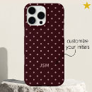 Recherche de motif géométrique rose iphone coques Minimaliste