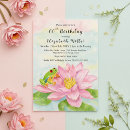 Recherche de ma grenouille anniversaire invitations Étang