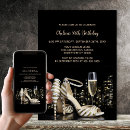 Recherche de anniversaire noir de chaussure de talon haut cartes invitations Invités