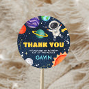 Recherche de astronautes autocollants Fête d'anniversaire