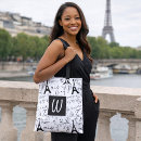 Recherche de parisien messenger sacs Noir et blanc