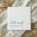 Recherche de anniversaire 90 ans serviettes Simple