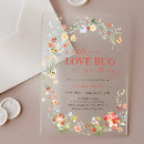 Recherche de de coccinelle baby shower invitations Fleur sauvage