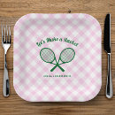 Recherche de anniversaire tennis assiettes Sport