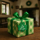 Recherche de mariage irlandais papier cadeau Vert