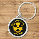 Recherche de radioactif porteclés Danger