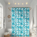 Recherche de damassé turquoise Blanc