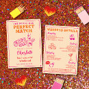 Recherche de allumettes invitations Mariés