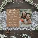 Recherche de rustic save the dates Élégant