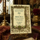 Recherche de style renaissance invitations Médiéval