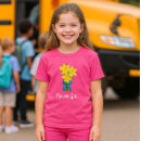 Recherche de jaune de fleur tshirts Pour enfants
