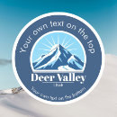 Recherche de vallées autocollants Ski