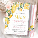 Recherche de main squeeze bridal shower invitations Méditerranéen