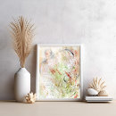 Recherche de motif abstrait coloré posters Unique