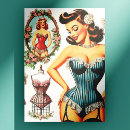 Recherche de corsets cartes postales Mode