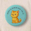 Recherche de chat tigré badges Minou