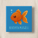 Recherche de poisson badges Pour enfants