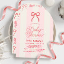 Recherche de rouge baby shower fille invitations Future maman