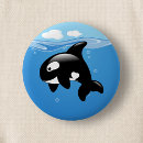 Recherche de baleine mignonne badges Dessin