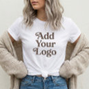 Recherche de blanc simple vêtements Logo